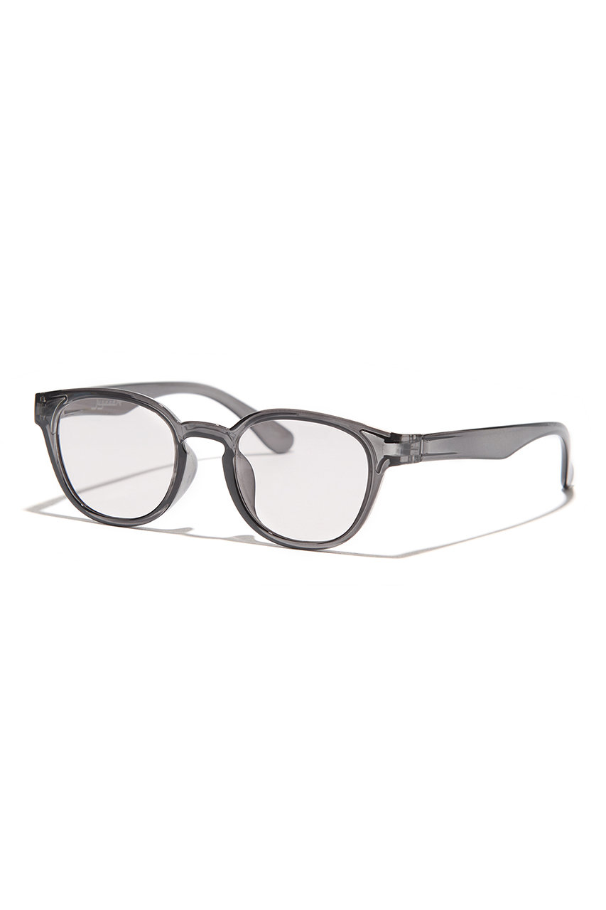 jugaad14 COVE CLEAR black サングラス (ペールグレーレンズ, F) ジュガードフォーティーン ELLE SHOP