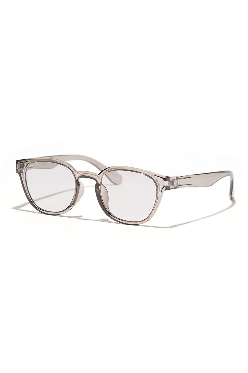jugaad14 COVE CLEAR grey サングラス (ペールグレーレンズ, F) ジュガードフォーティーン ELLE SHOP