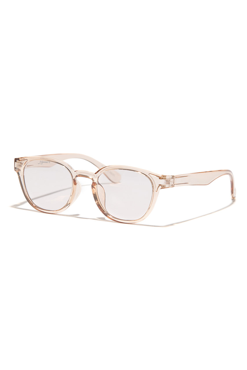 jugaad14 COVE CLEAR light beige サングラス (ペールグレーレンズ, F) ジュガードフォーティーン ELLE SHOP