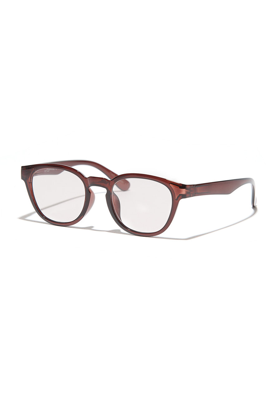 jugaad14 OCEAN CLEAR dark brown サングラス (ペールグレーレンズ, F) ジュガードフォーティーン ELLE SHOP