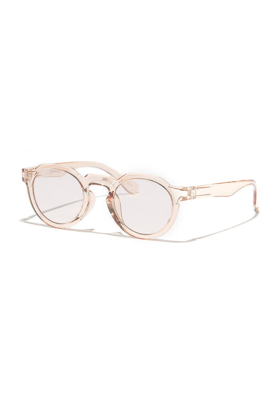 jugaad14 HORIZON CLEAR light beige サングラス (ペールグレーレンズ, F) ジュガードフォーティーン ELLE SHOP