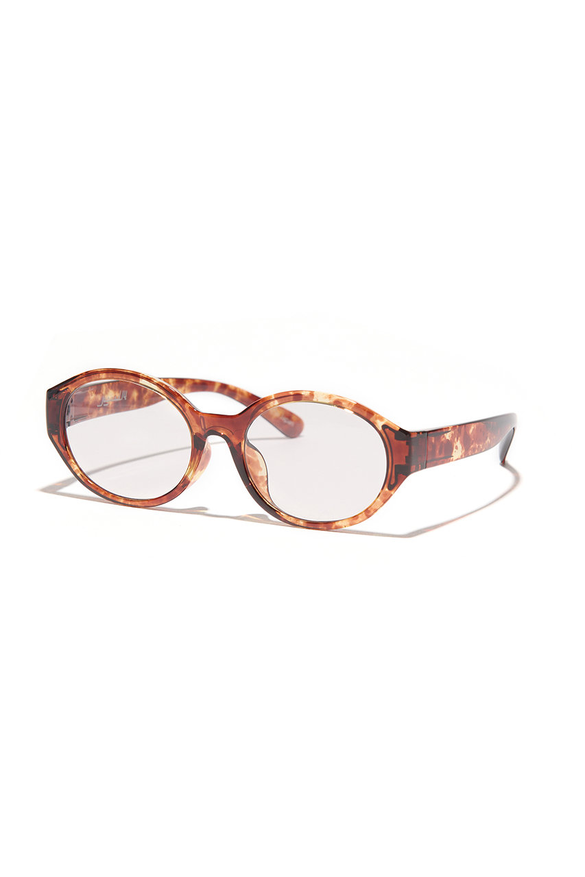 jugaad14 BAY CLEAR ベッコウ brown サングラス (ペールグレーレンズ, F) ジュガードフォーティーン ELLE SHOP