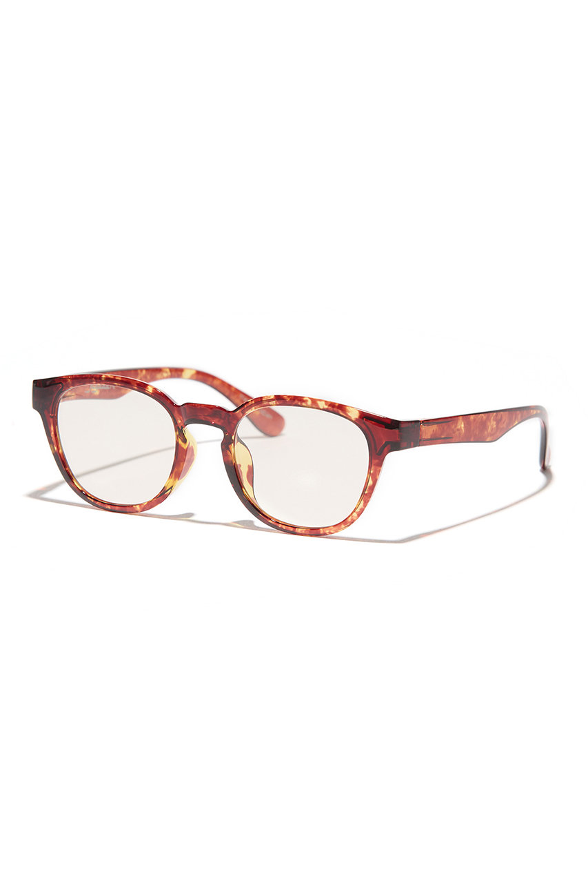 jugaad14 OCEAN CLEAR ベッコウ brown サングラス (ペールブラウンレンズ, F) ジュガードフォーティーン ELLE SHOP