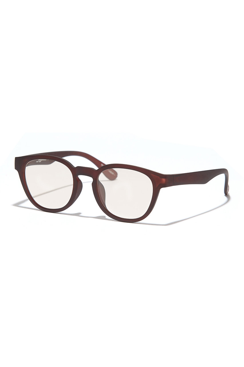 jugaad14 OCEAN GRIP MATTE dark brown サングラス (ペールブラウンレンズ, F) ジュガードフォーティーン ELLE SHOP