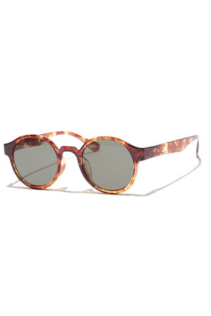 RIPPLE CLEAR ベッコウ brown サングラス