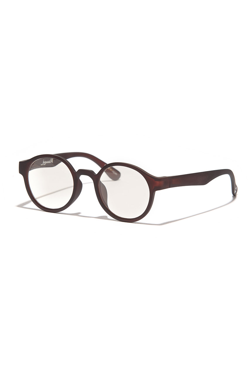 jugaad14 RIPPLE GRIP MATTE dark brown サングラス (ペールブラウンレンズ, F) ジュガードフォーティーン ELLE SHOP