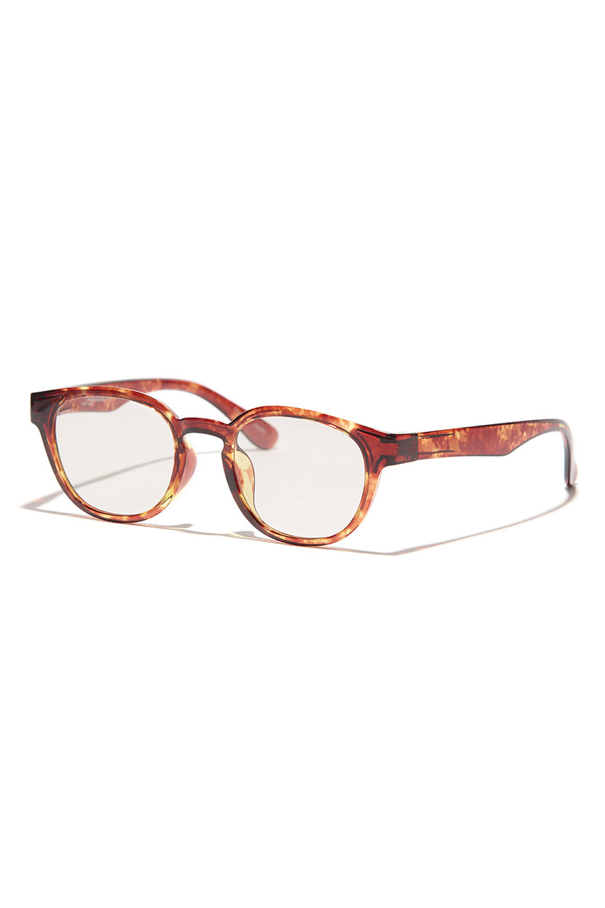 jugaad14 COVE CLEAR ベッコウ brown サングラス (ペールブラウンレンズ, F) ジュガードフォーティーン ELLE SHOP
