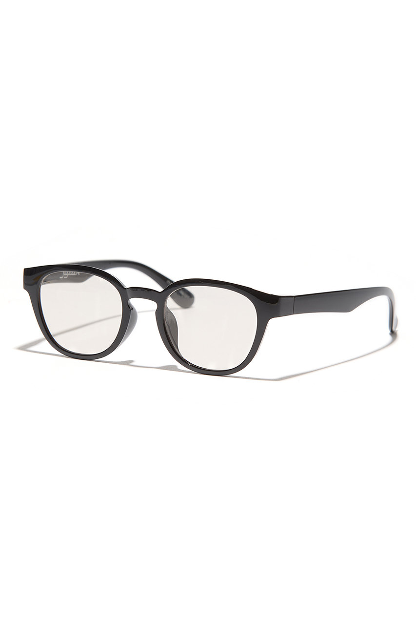 jugaad14 COVE CLEAR deep black サングラス (ペールブラウンレンズ, F) ジュガードフォーティーン ELLE SHOP