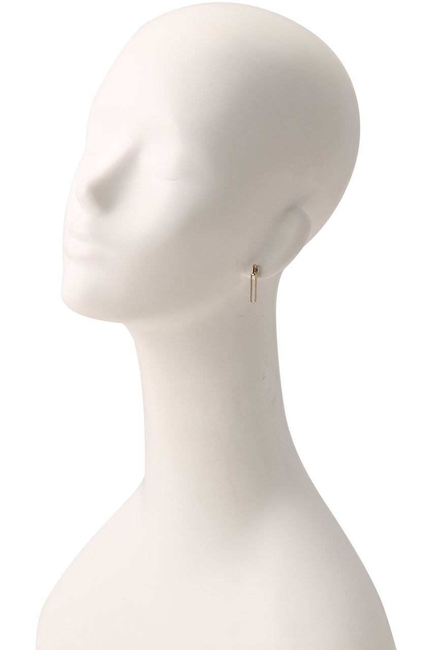 国内発*Laura Lombardi Chiusa リンクピアス ゴールド&シルバー LAURA LOMBARDI(ローラ ロンバルディ)｜Chiusa ピアス/ゴールド