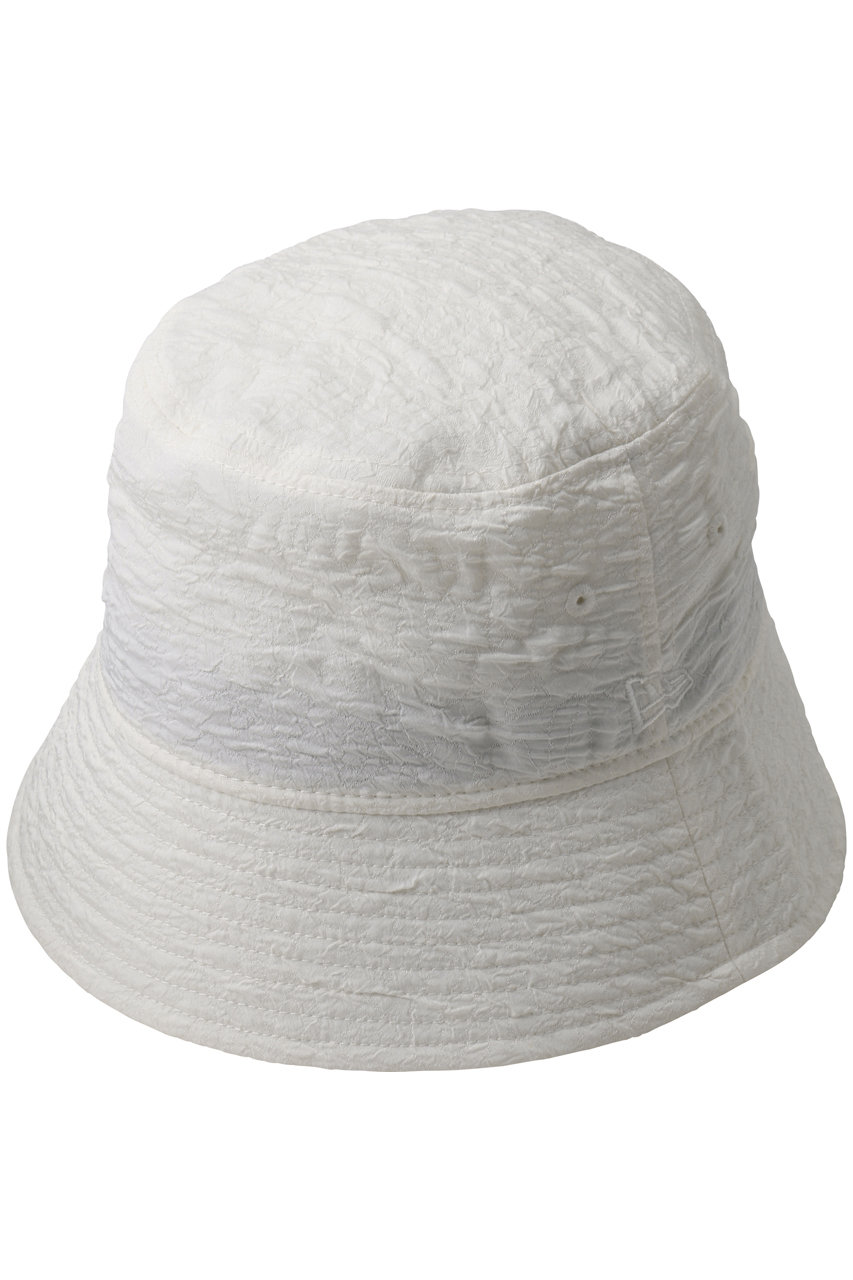 NEW ERA Bucket-01 Sailor brim ジャカードリボンハット (ホワイト, M/L) ニューエラ ELLE SHOP NEW ERA Bucket-01 Sailor brim ジャカードリボンハット (ホワイト, M/L) ニューエラ ELLE SHOP