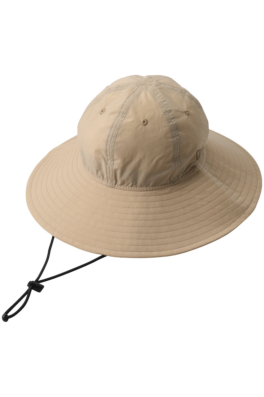 NEW ERA Explorer Wide Brim ナイロンハット (ベージュ, M/L) ニューエラ ELLE SHOP NEW ERA Explorer Wide Brim ナイロンハット (ベージュ, M/L) ニューエラ ELLE SHOP