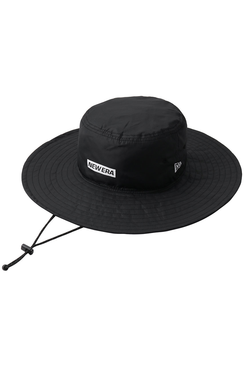 NEW ERA Adventure Wide Brim リサイクルリップハット (ブラック, M/L) ニューエラ ELLE SHOP NEW ERA Adventure Wide Brim リサイクルリップハット (ブラック, M/L) ニューエラ ELLE SHOP
