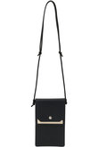 ラルコバレーノフラップショルダーウォレット★BLACK×GRAY★ フラップショルダーウォレット BLACK*GRAY | ラルコバレーノ公式通販