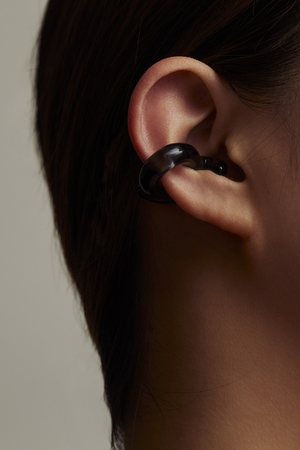 【Adlin Hue/アドリンヒュー】Hannah ピアス Adlin Hue(アドリン ヒュー)｜White Topaz Hannah ピアス/クリア