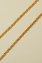Vintage 22K Gold Plated Cable Chain Necklace アドリン ヒュー/Adlin Hue