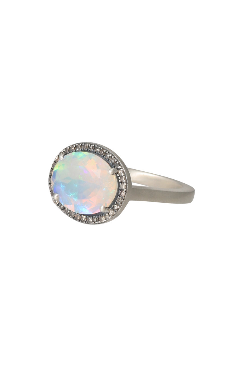 Adlin Hue Opal One of a Kind Reni リング (クリア, 7号) アドリン ヒュー ELLE SHOP Adlin Hue Opal One of a Kind Reni リング (クリア, 7号) アドリン ヒュー ELLE SHOP