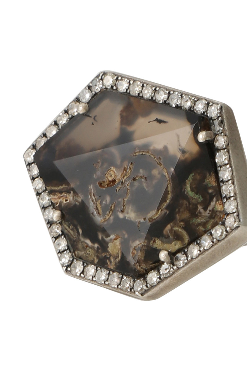 アクセサリー Adlin Hue Crystalized Agate Canan Ring 1150