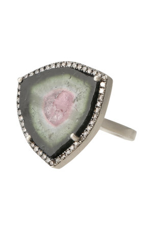アドリン ヒュー/Adlin HueのTourmaline One of a Kind Reni リング(150400/150401)