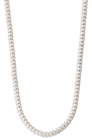 アドリン ヒュー/Adlin HueのSV1000 Formed Curvy Curb Chain ネックレス(150200/150201)