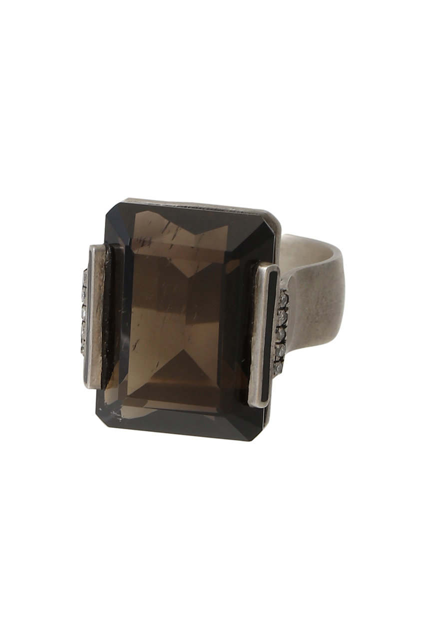 Adlin Hue Smoky Quartz One of a Kind Kina リング (ブラウン, 9号) アドリン ヒュー ELLE SHOP Adlin Hue Smoky Quartz One of a Kind Kina リング (ブラウン, 9号) アドリン ヒュー ELLE SHOP