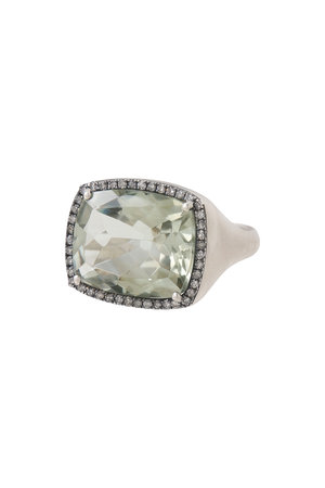 アドリン ヒュー/Adlin HueのGreen Amethyst Canan リング(150400/150401)