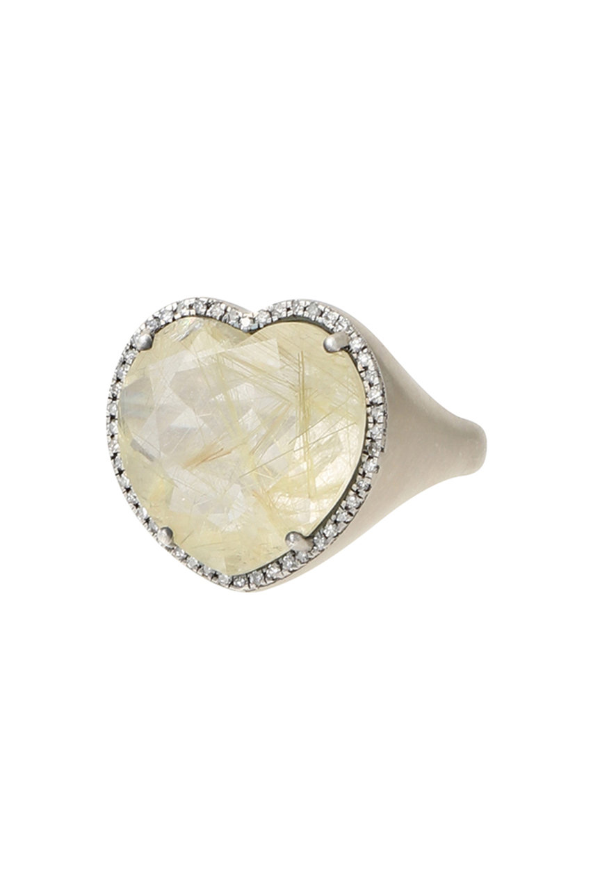 アドリン ヒュー/Adlin HueのRutilated Quartz Canan リング(クリア/1880)