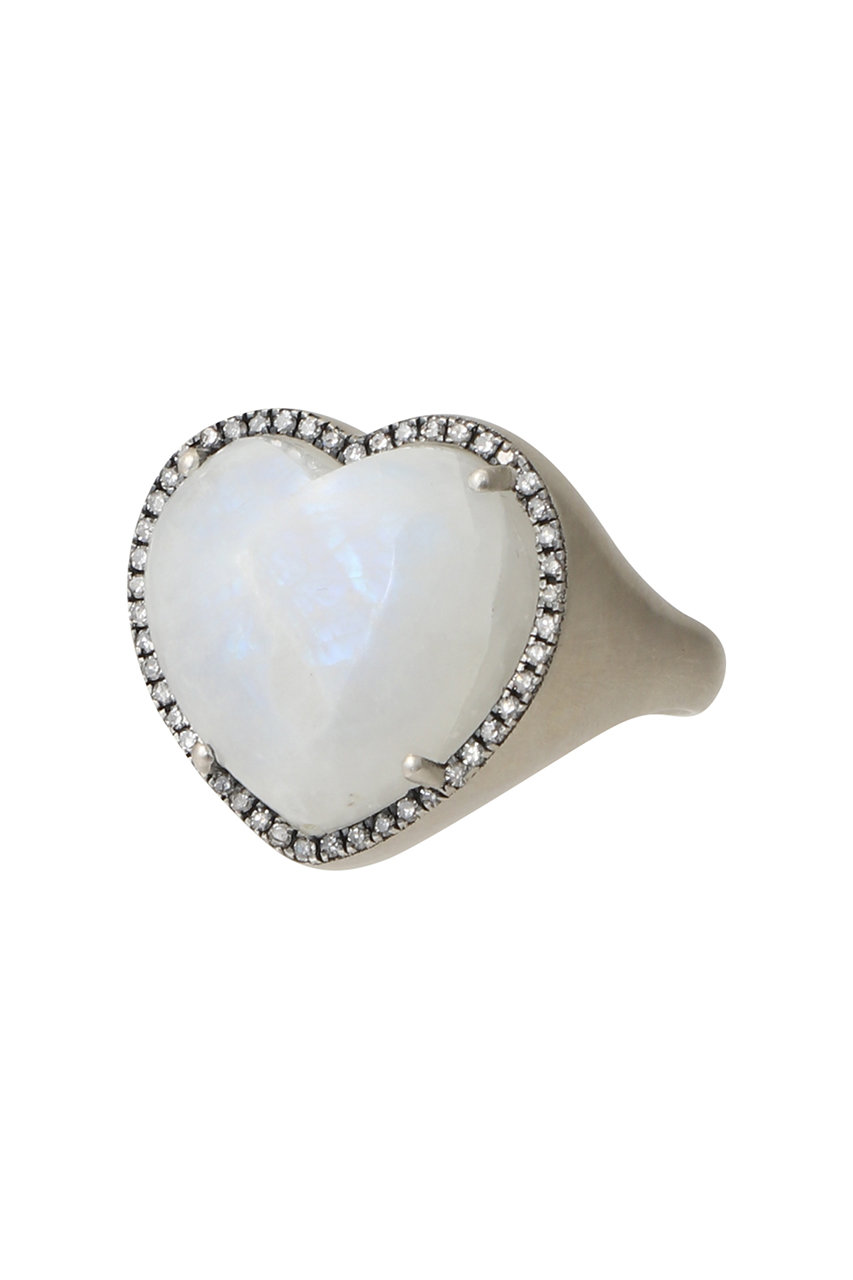 Adlin Hue(アドリン ヒュー)｜Moon Stone Canan リング/ホワイト の