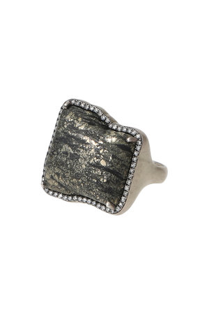 アドリン ヒュー/Adlin HueのPyrite One of a Kind Canan リング(150400/150401)