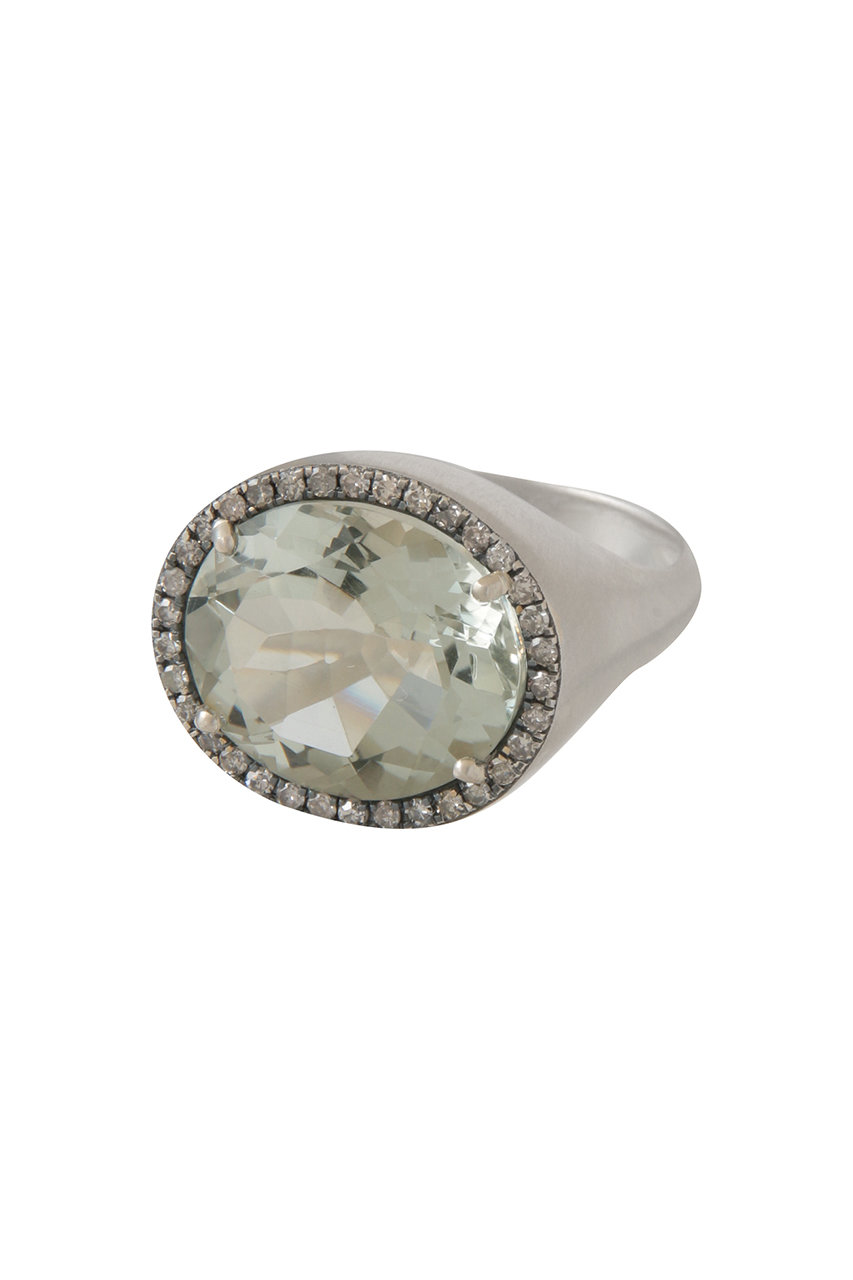 アドリン ヒュー/Adlin HueのGreen Amethyst One of a Kind Reni リング(グリーン/2461)