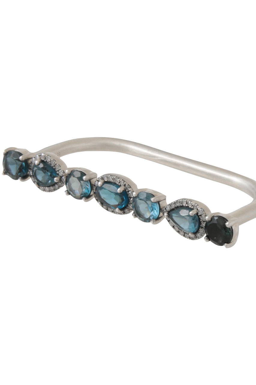 Adlin Hue(アドリン ヒュー)｜London Blue Topaz Milena Double リング