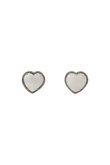 Moon Stoen Stud ピアス