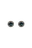 London Blue Topaz Canan Studs ピアス