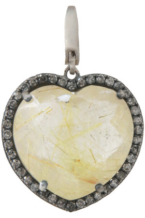 アドリン ヒュー/Adlin HueのRutilated Quartz Canan チャーム(150700/150701)