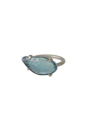 アドリン ヒュー/Adlin HueのAquamarine One of a Kind Minya Cea リング(150400/150401)