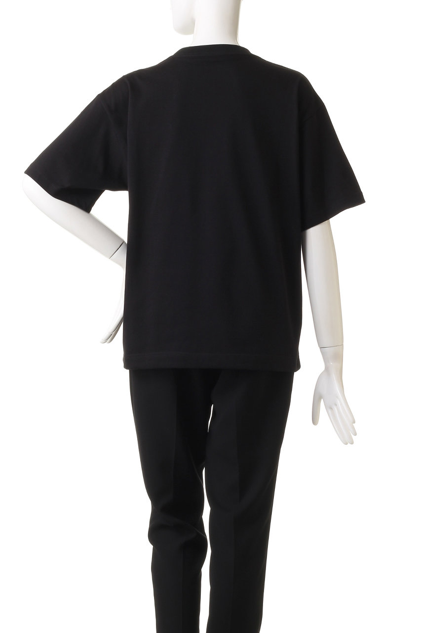 and wander(アンドワンダー)｜【UNISEX】pocket T/ブラック の