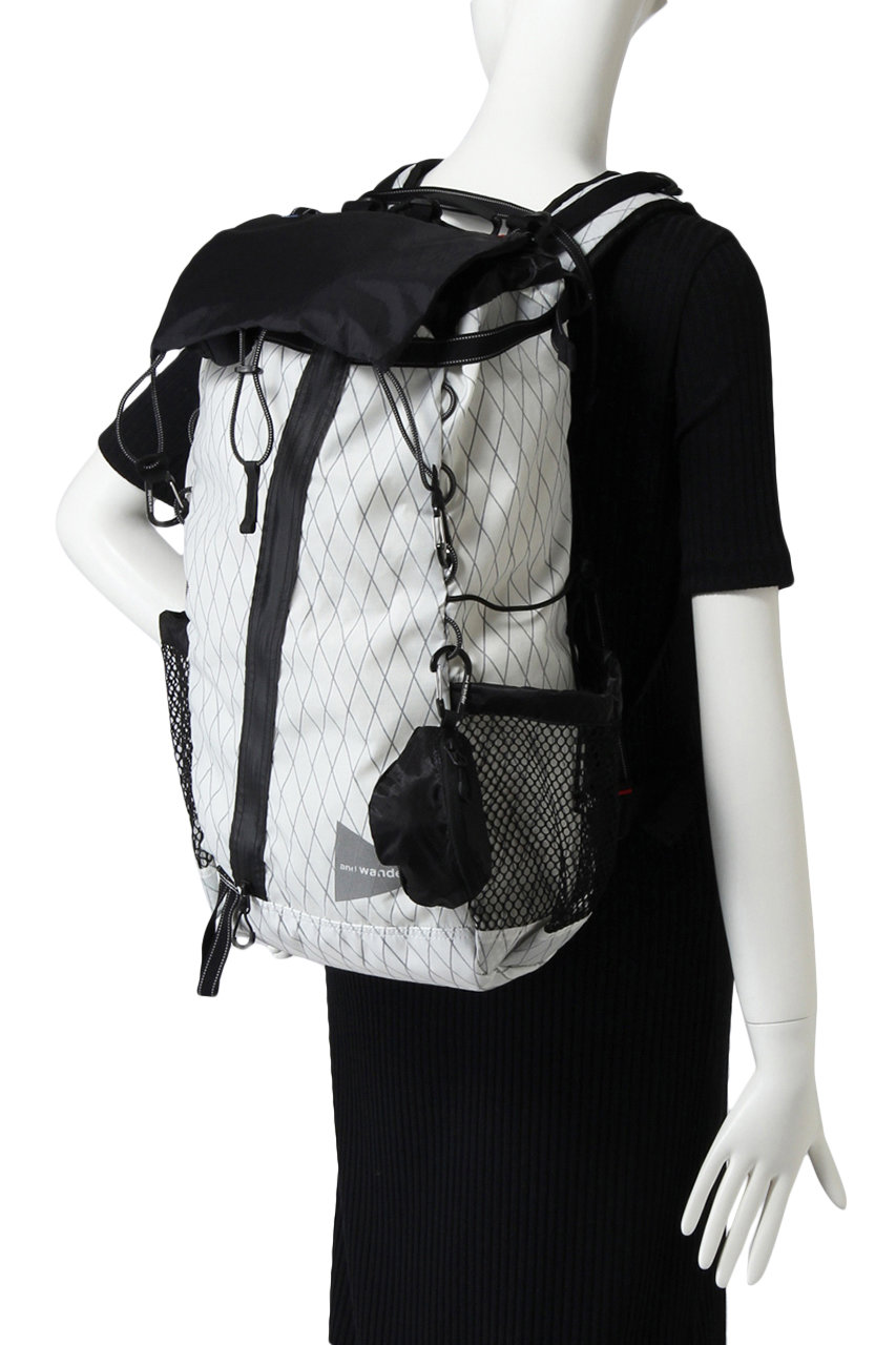 and wander(アンドワンダー)｜【UNISEX】X-Pac 30L backpack/オフ ...