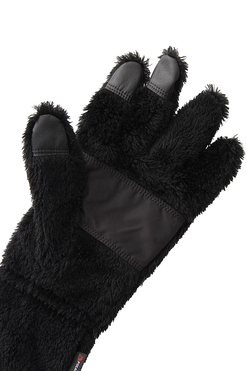 and wander(アンドワンダー)｜【UNISEX】high loft fleece glove