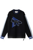 【UNISEX】【MAISON KITSUNE × and wander】 knit pullover
