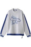 【UNISEX】【MAISON KITSUNE × and wander】 knit pullover