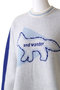 【UNISEX】【MAISON KITSUNE × and wander】 knit pullover アンドワンダー/and wander