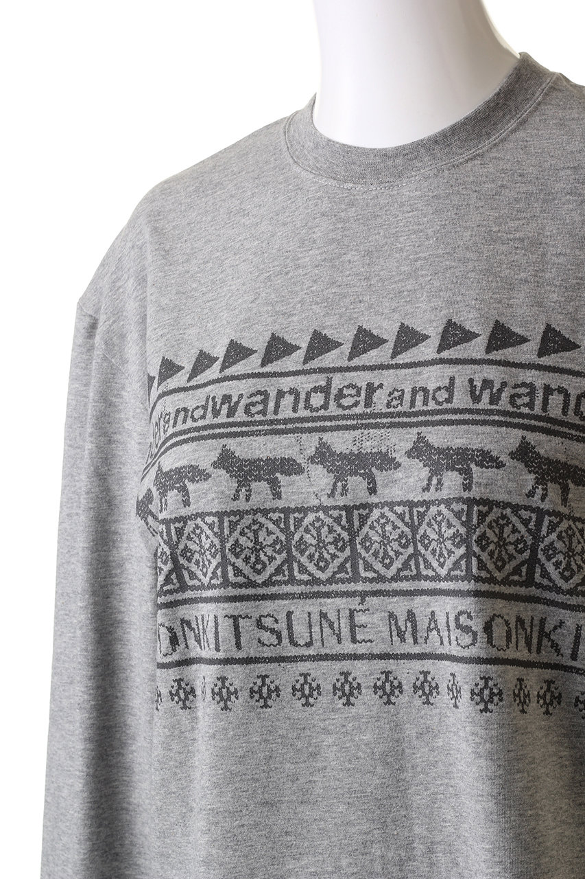 and wander(アンドワンダー)｜【UNISEX】【MAISON KITSUNE × and