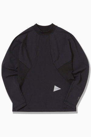 アンドワンダー/and wanderの35 rash guard(110100/110103)