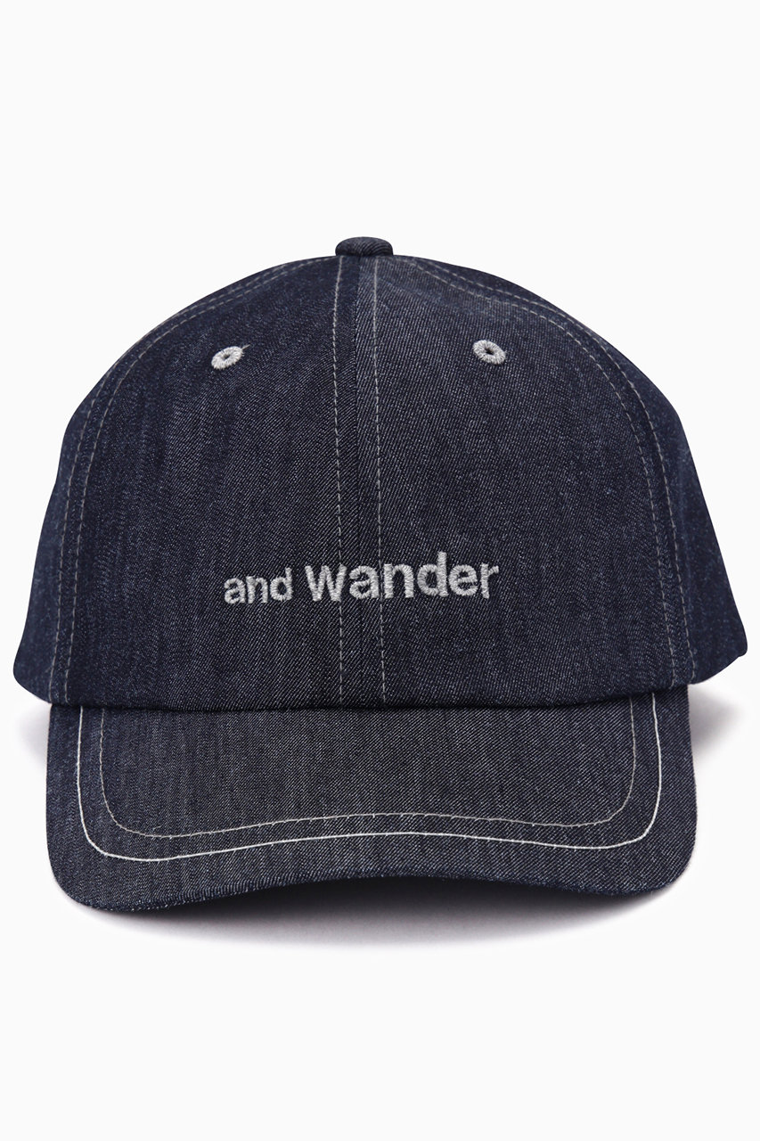 新品and wander ライトブルー レインキャップ Fサイズ 新品and wander ライトブルー レインキャップ Fサイズ