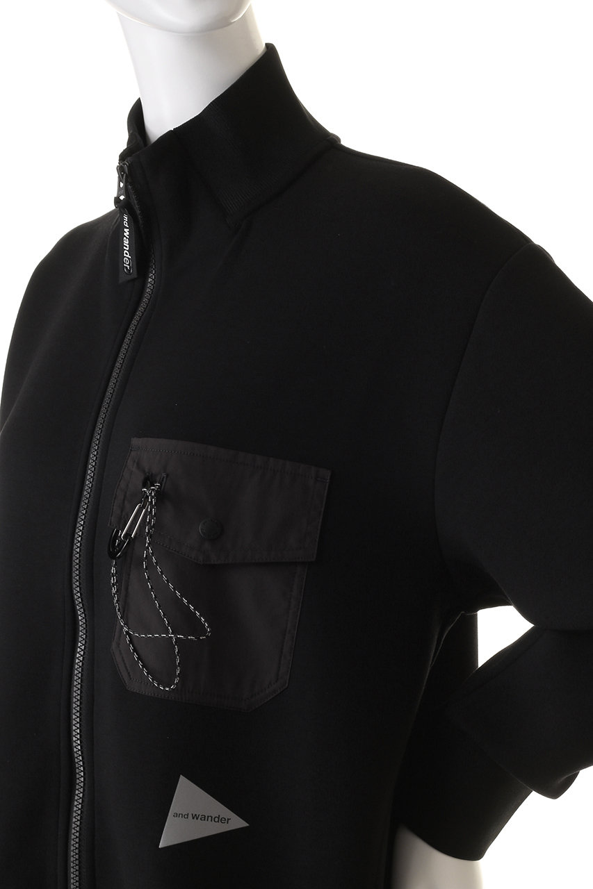 and wander(アンドワンダー)｜【UNISEX】airly warm full zip