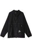 and wander(アンドワンダー)｜【UNISEX】PERTEX wind jacket/ブラック