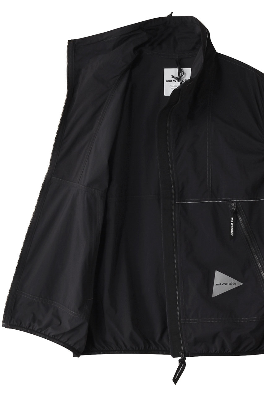 and wander(アンドワンダー)｜【UNISEX】PERTEX wind vest