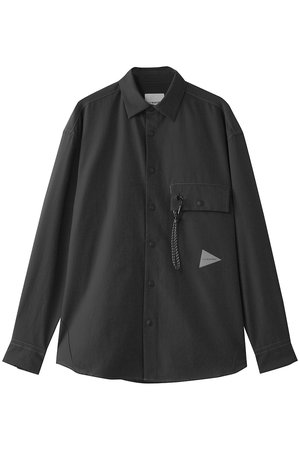 アンドワンダー/and wanderの【UNISEX】dry breathable ロングスリーブシャツ(110400/110403)