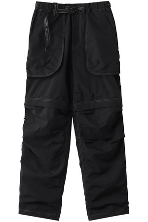アンドワンダー/and wanderの【UNISEX】Ny taffeta hiker 2way パンツ(110600/110601)