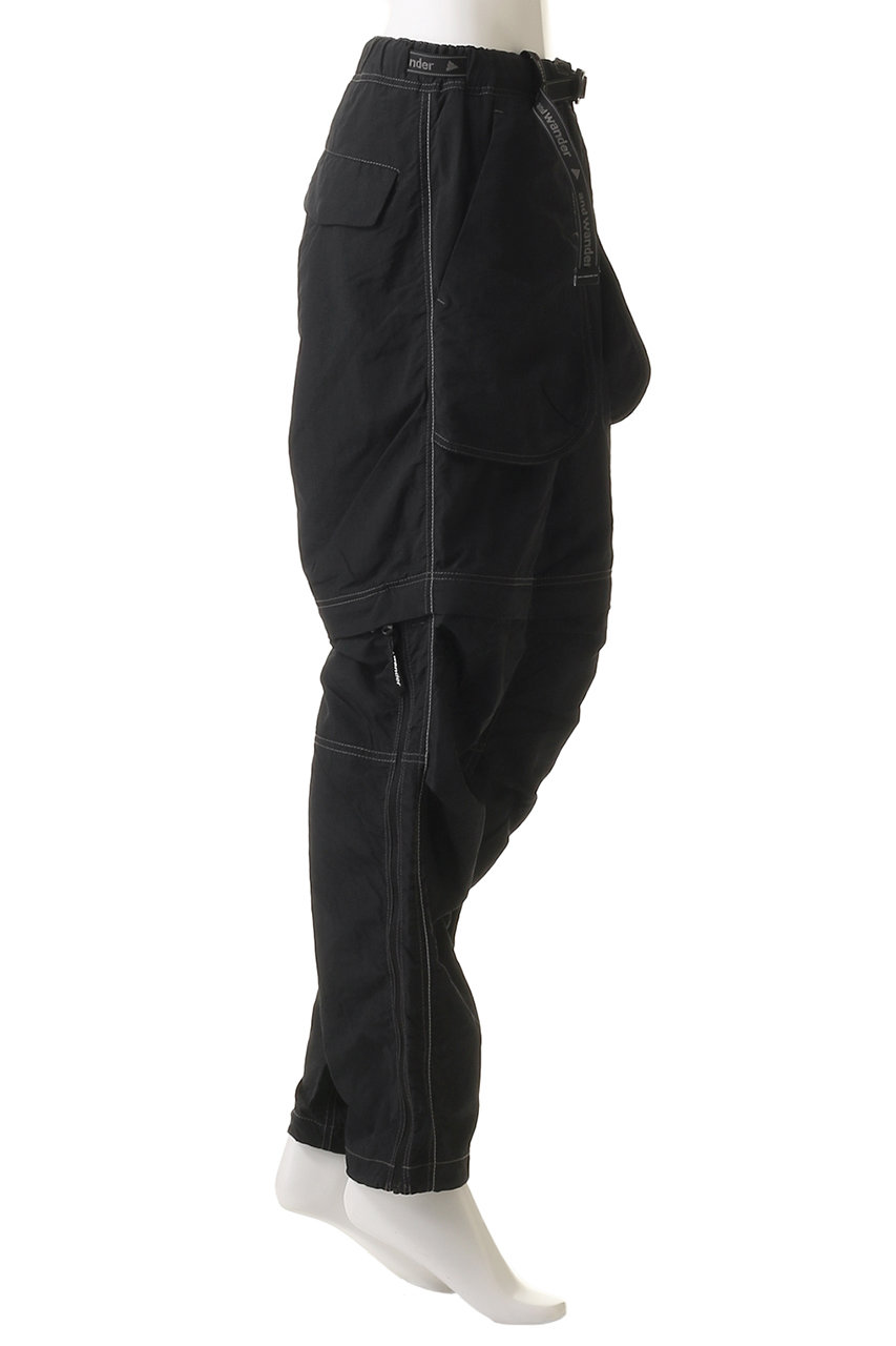 and wander 2way パンツ and wander】2way stretch long pants | AT EASE