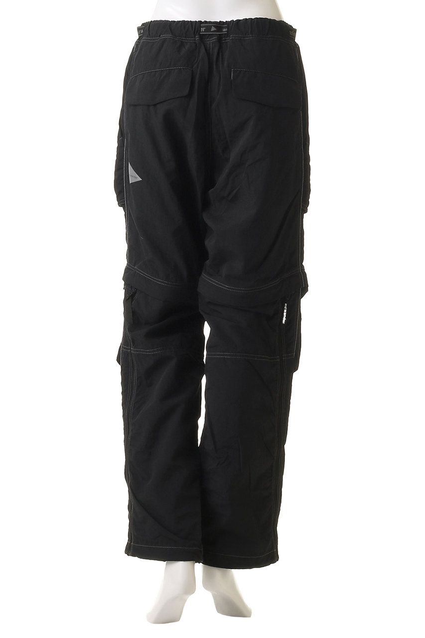 and wander 2way パンツ NY taffeta hiker 2way pants | and wander（アンドワンダー